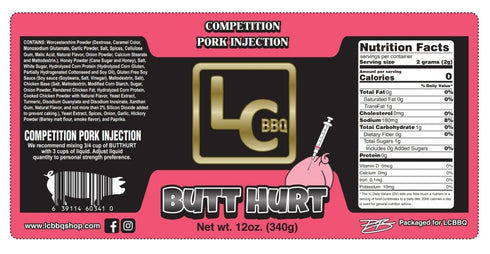 LC BBQ ButtHurt Pork Injection