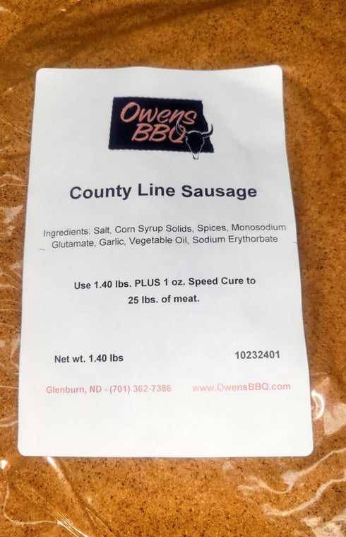 County Line Sausage Seasoning