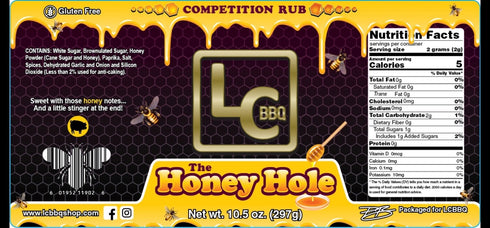 LC BBQ The Honey Hole Seasoning