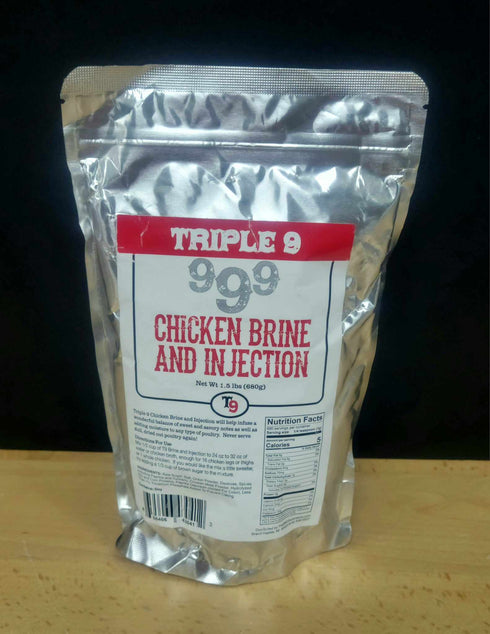 Triple 9 Chicken Brine & Injection