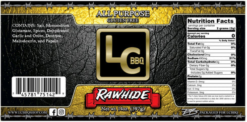LC BBQ Rawhide All Purpose