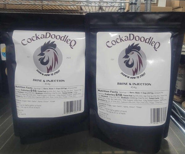 CockaDoodleQ Brine & Injection