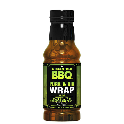 Chicken Fried BBQ Pork & Rib Apple Wrap