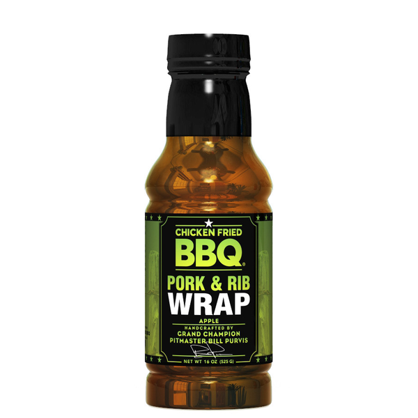Chicken Fried BBQ Pork & Rib Apple Wrap