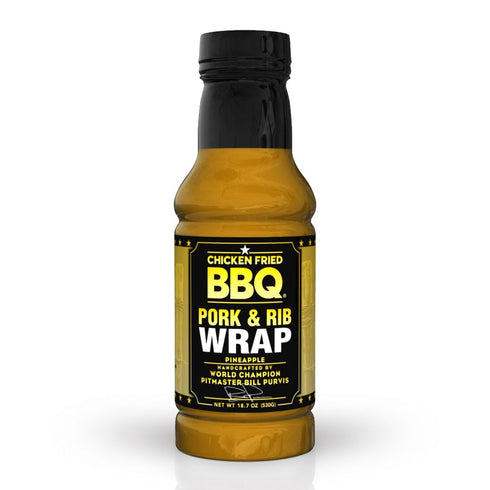 Chicken Fried BBQ Pineapple Pork & Rib Wrap