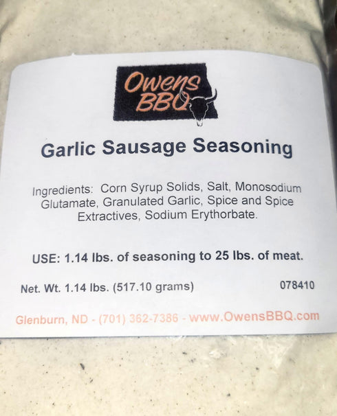 Garlic Sausage Seasoning