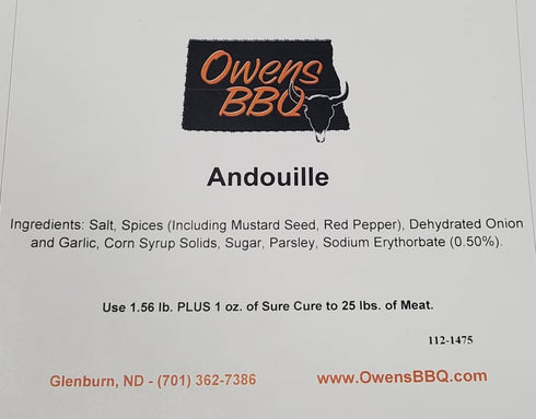 Andouille Sausage Seasoning