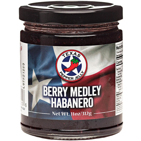 Texas Pepper Jelly Berry Meldey Habanero Jelly