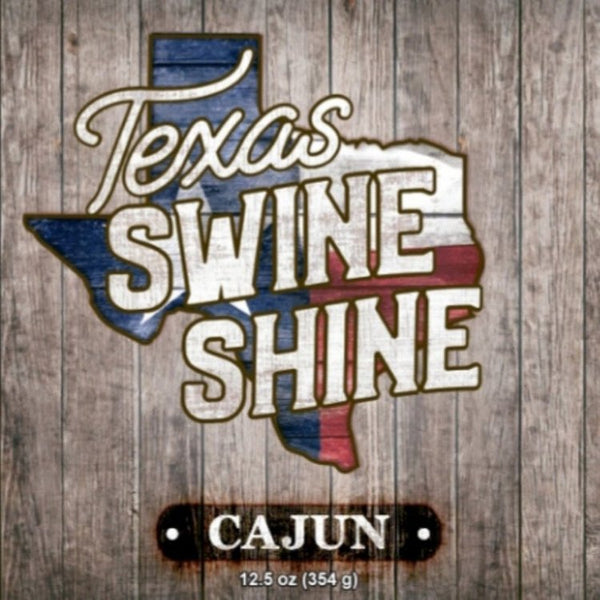 Texas Swine Shine Cajun Rub 12.5oz shaker