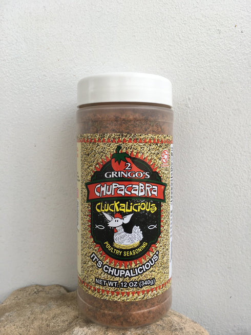 2 Gringo's Chupacabra Cluckalicious Poultry Seasoning