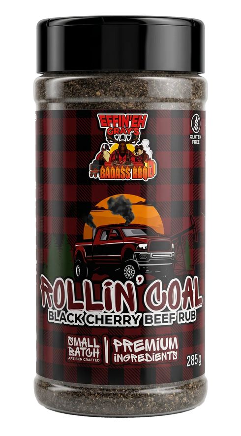 EFFIN'EH GRAY'S Rollin' Coal Black Cherry Beef Rub