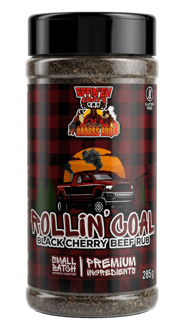 EFFIN'EH GRAY'S Rollin' Coal Black Cherry Beef Rub