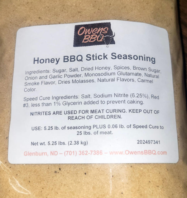 Honey BBQ Stick Seasoning for 25lbs