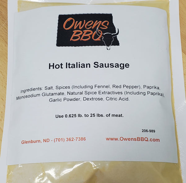 Hot Italian Sausage Seasoning