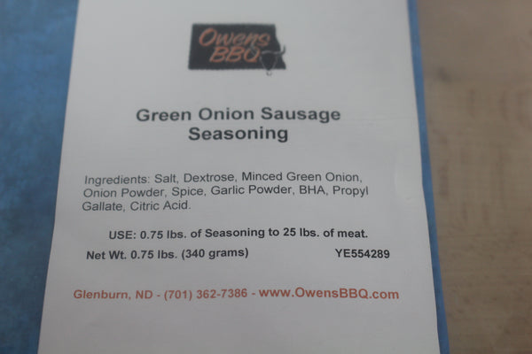 Green Onion Sausage Seasoning