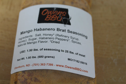 Mango Habanero Bratwurst Seasoning