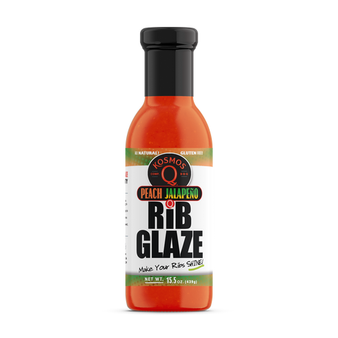 Kosmos Q Peach Jalapeno Rib Glaze