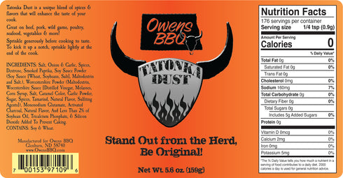 3 Pack of Tatonka Dust Shakers