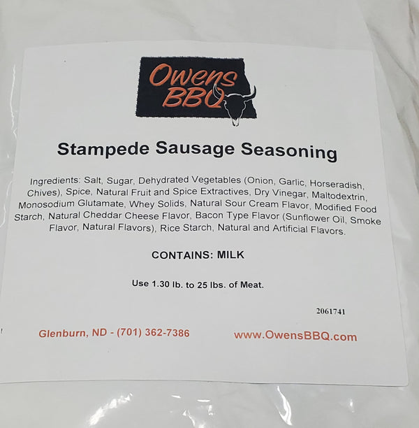 Stampede Smoked Sausage Seasoning