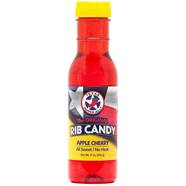 Texas Pepper Jelly Apple Cherry Rib Candy - NO HEAT