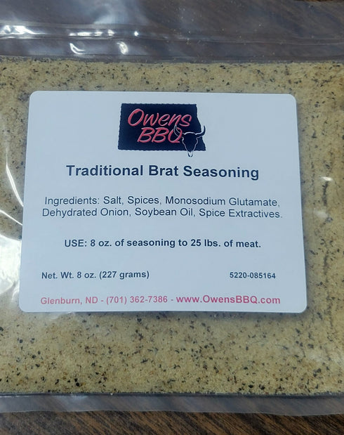 Traditional Bratwurst Seasoning