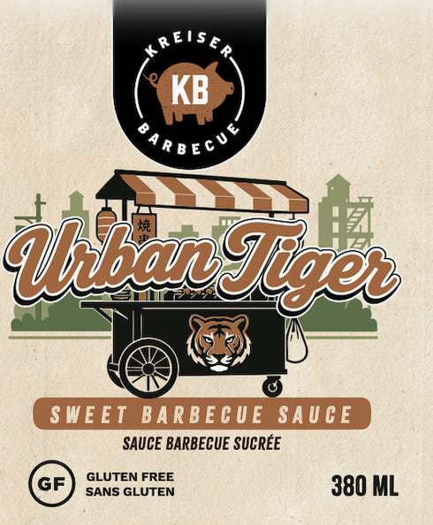 Kreiser BBQ Urban Tiger Sweet Barbecue Sauce