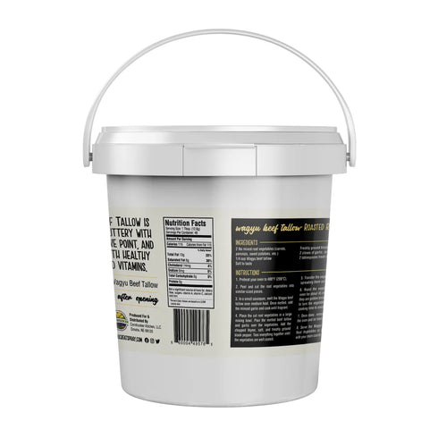 Wagyu Beef Tallow - Gourmet Premium Rendered