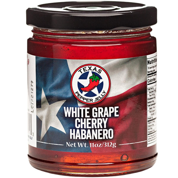 Texas Pepper Jelly White Grape Cherry Habanero Jelly