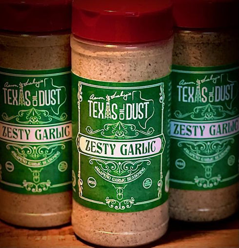 Texas Oil Dust Zesty Garlic seasoning