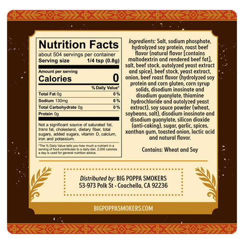 Big Poppa's Cattle Prod Beef Injection