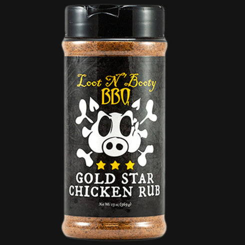 Loot N' Booty BBQ Gold Star Chicken Rub
