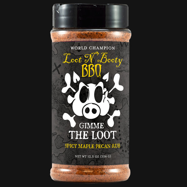 Loot N’ Booty BBQ Gimme the Loot Spicy Maple Pecan