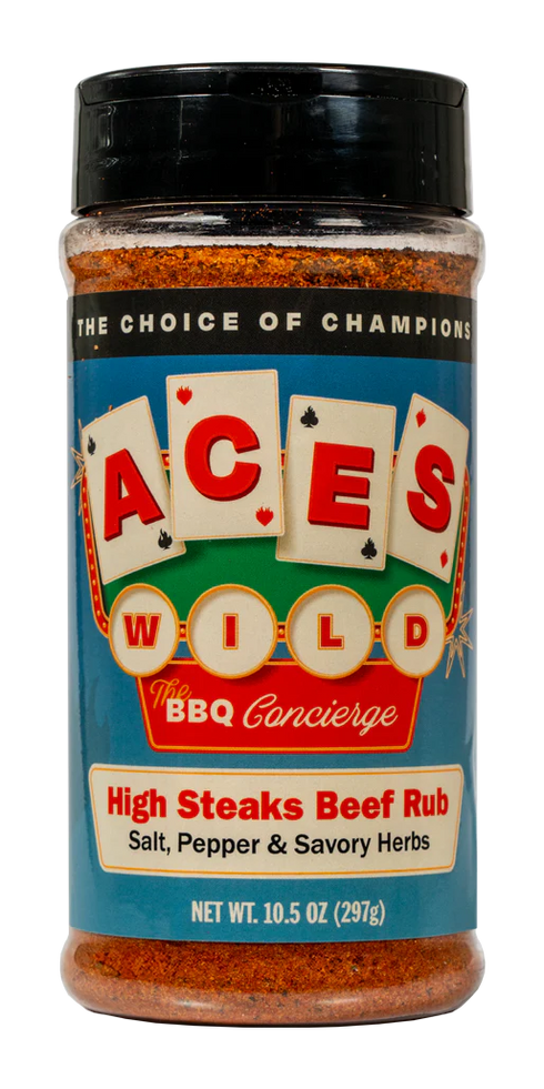 Aces Wild High Steaks Beef Rub