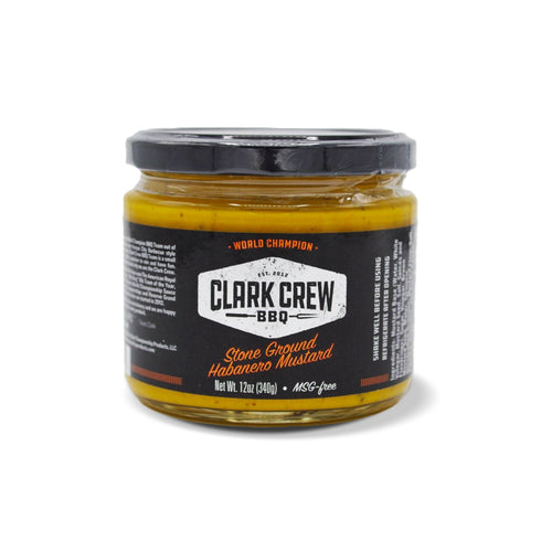 Clark Crew BBQ Habanero Mustard
