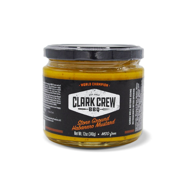 Clark Crew BBQ Habanero Mustard