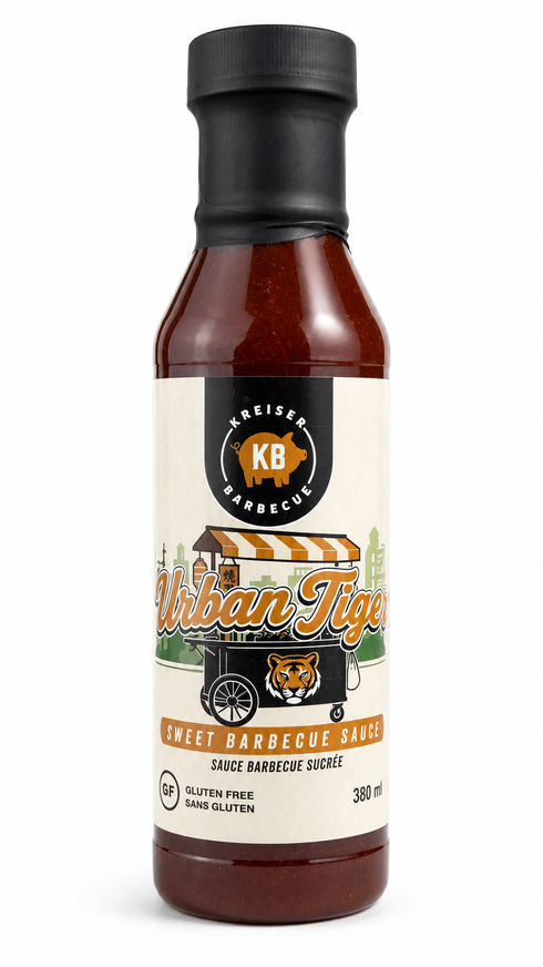 Kreiser BBQ Urban Tiger Sweet Barbecue Sauce