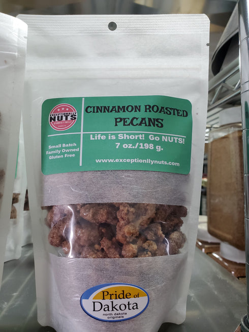 Cinnamon Roasted Pecans - Medium