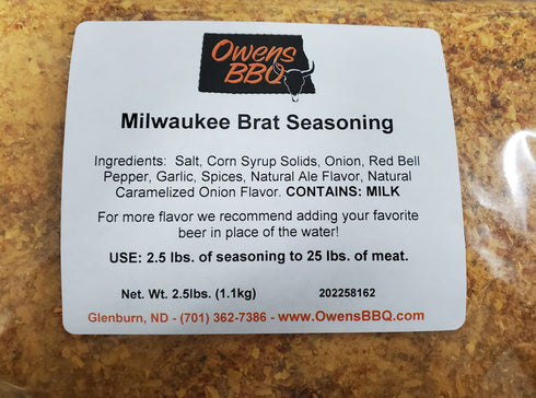 Milwaukee Bratwurst Seasoning