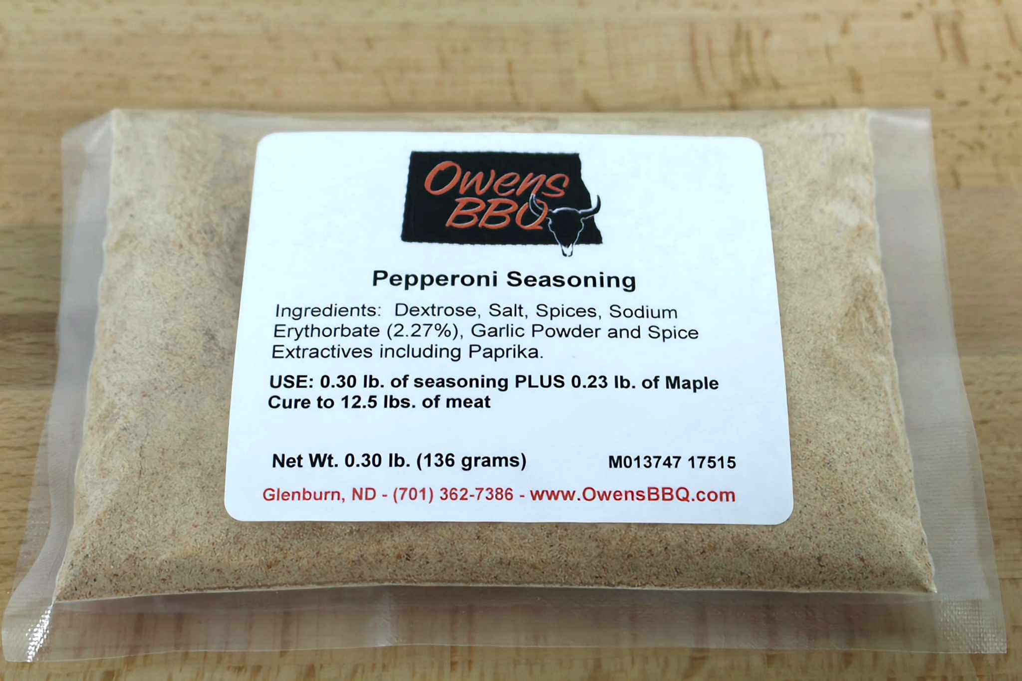 Pepperoni Sausage Seasoning Owens BBQ