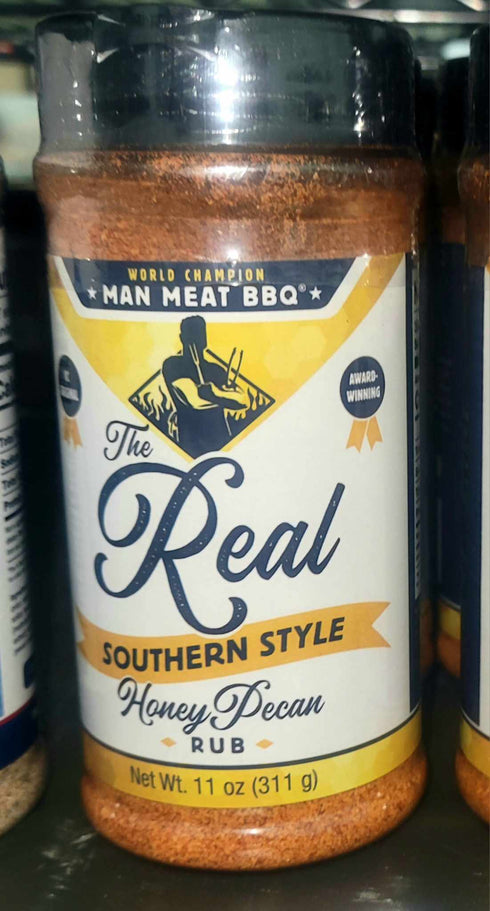 Man Meat BBQ - Southern Style Honey Pecan BBQ Rub
