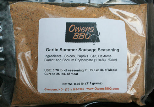 Garlic Summer Sausage Seasoning