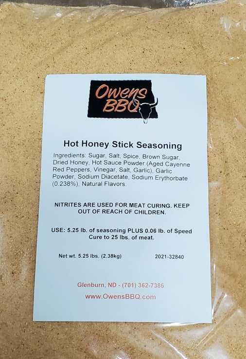 Hot Honey Snack Stick Seasoning