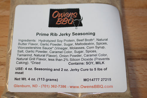 Prime Rib Jerky Seasoning