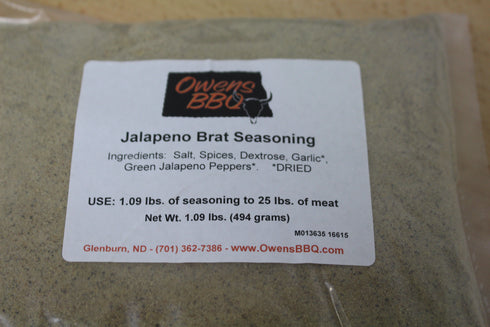 Jalapeno Bratwurst Seasoning