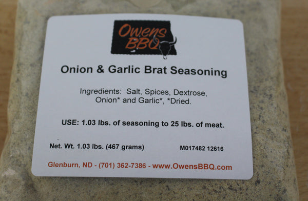 Onion & Garlic Bratwurst Seasoning