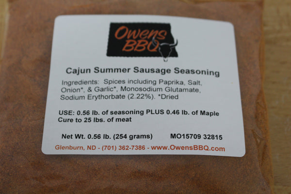 Cajun Summer Sausage Seasoning