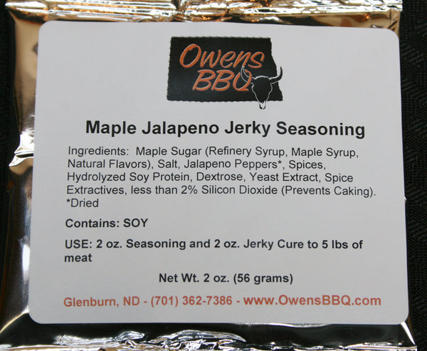 Maple Jalapeno Jerky Seasoning