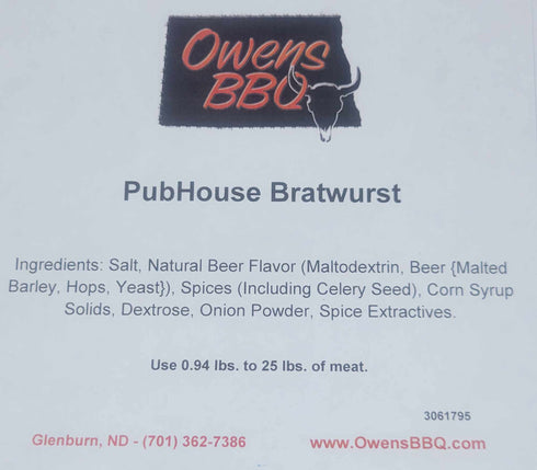 PubHouse Bratwurst