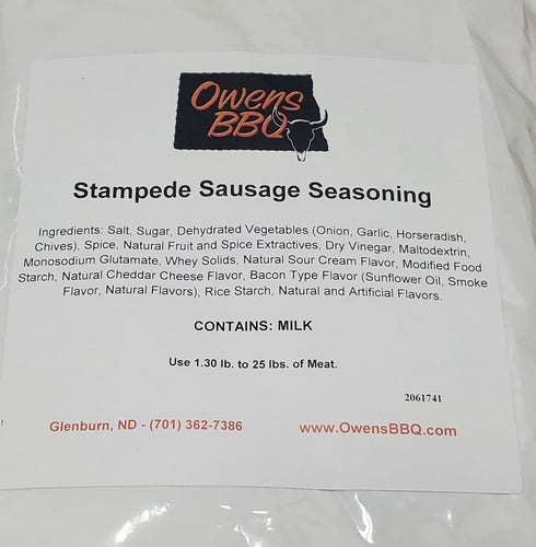 Stampede Smoked Sausage Seasoning