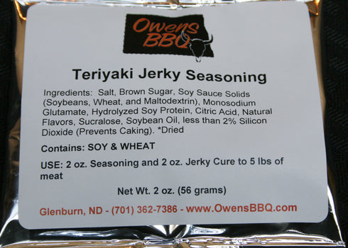 Teriyaki Jerky Seasoning